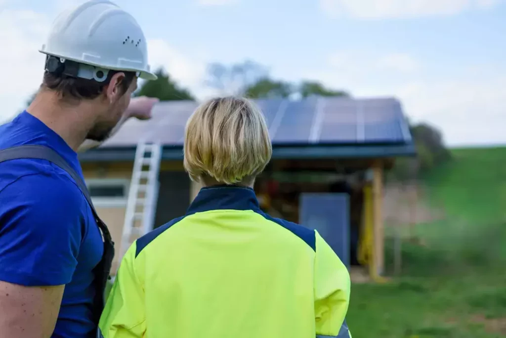technicien 03 Entretien Panneau Solaire